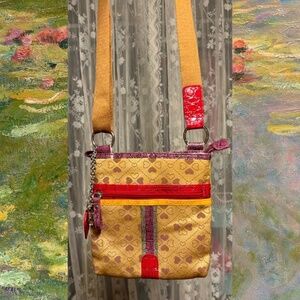 Super cute and unique vintage across the shoulder bag